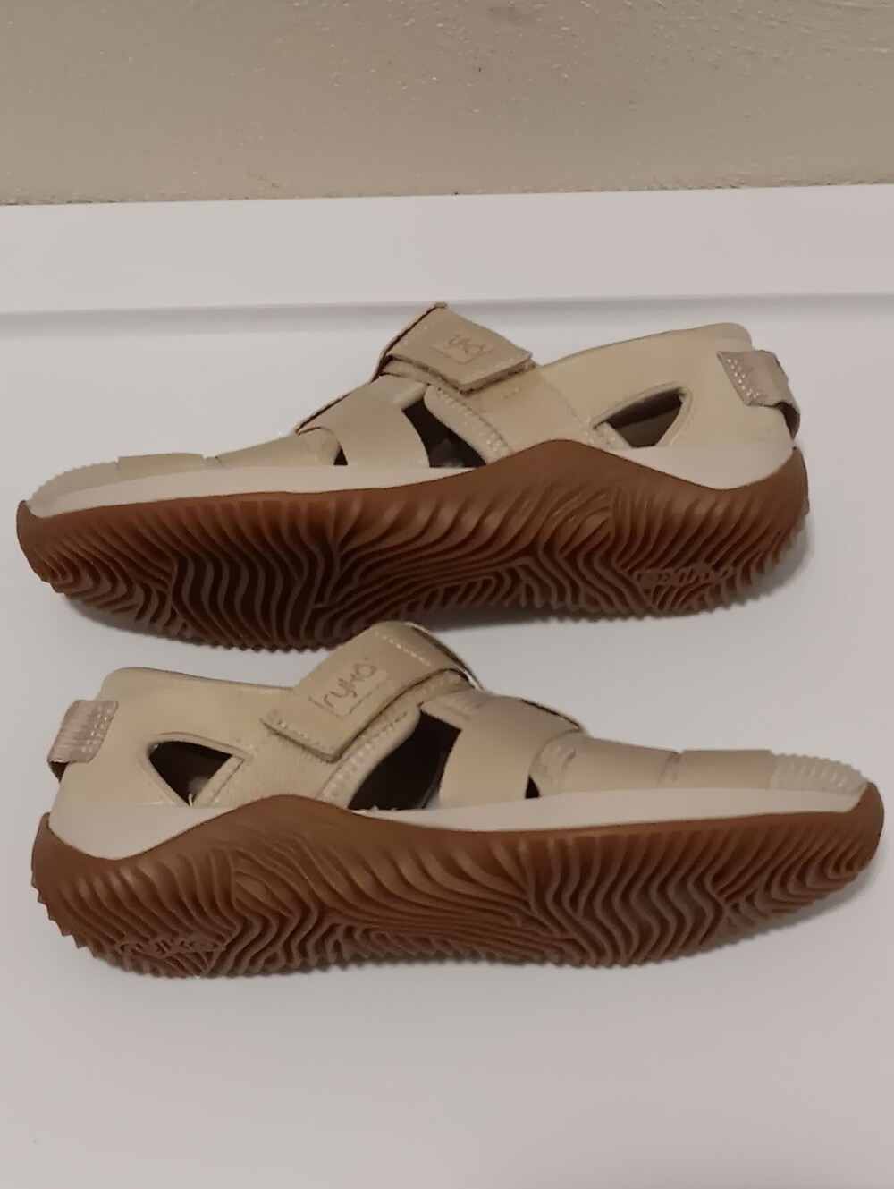 rykä| Echo Fisherman TerraTaupe Sz 7 Athleisure Travel Comfort Sandals Slip On - Picture 4 of 8